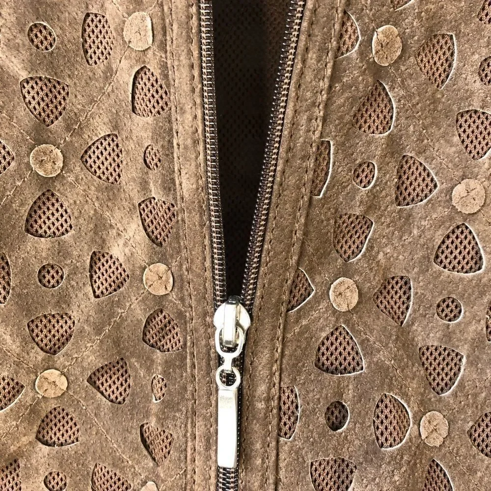 Multiples Leather Jacket Size L - Picture 3 of 7